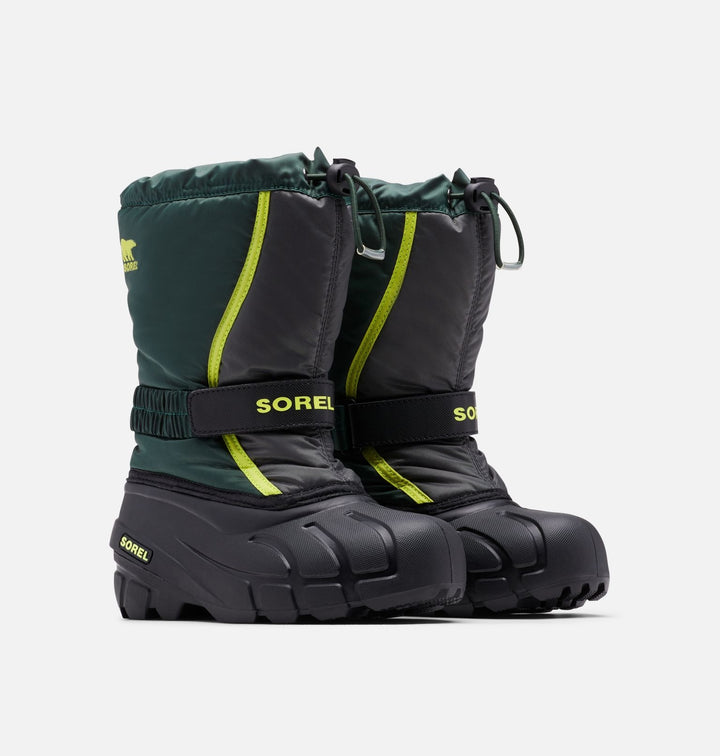 Sorel Flurry (Youth) | Spruce/Grill