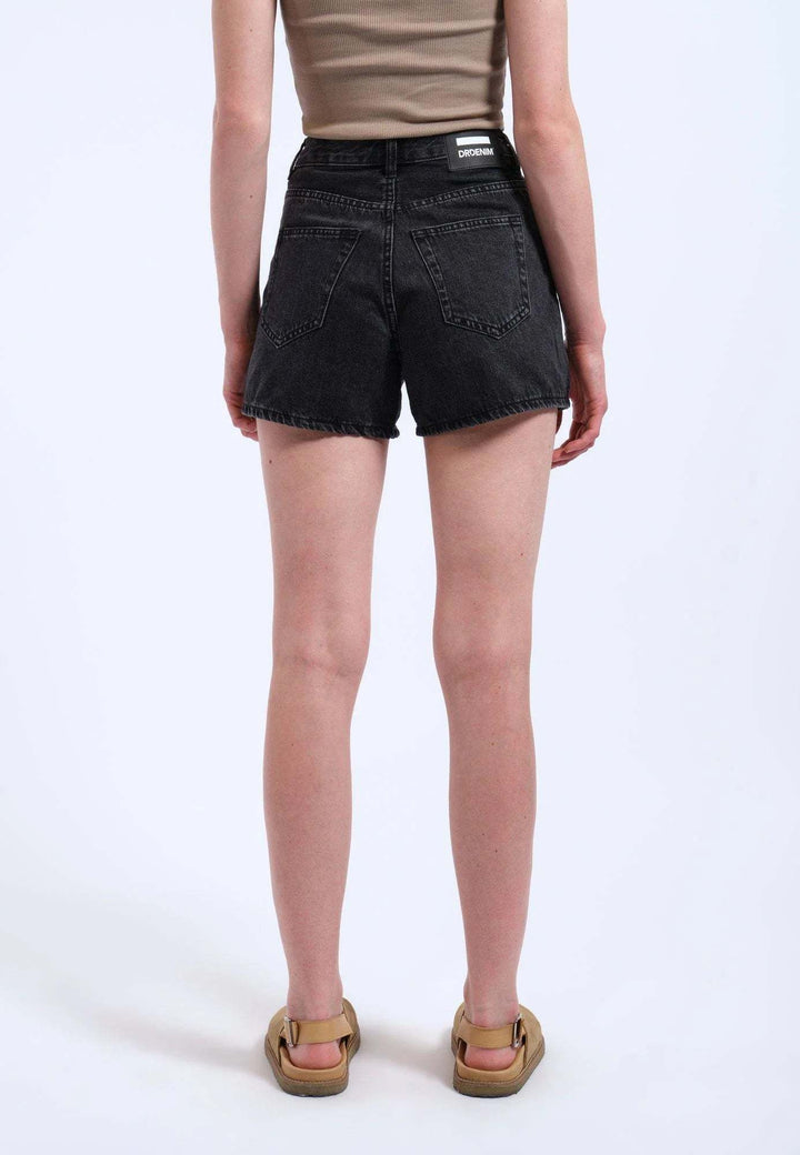 Dr. Denim Nora Shorts (Womens) | Retro Black