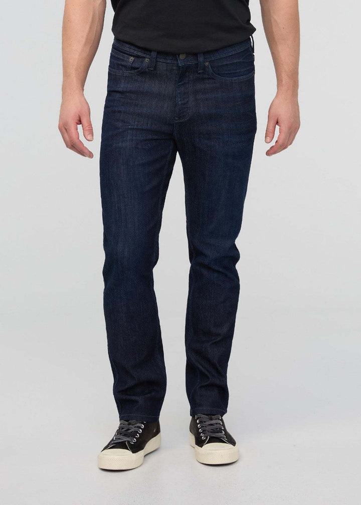 Duer Performance Denim Slim Straight (Mens) | Nightshade Blue