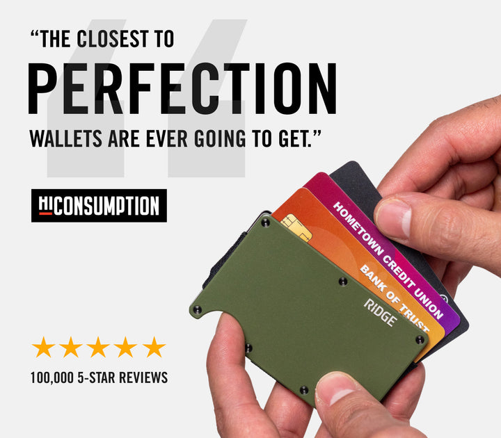 Ridge Aluminum - Money Clip | Rose Gold