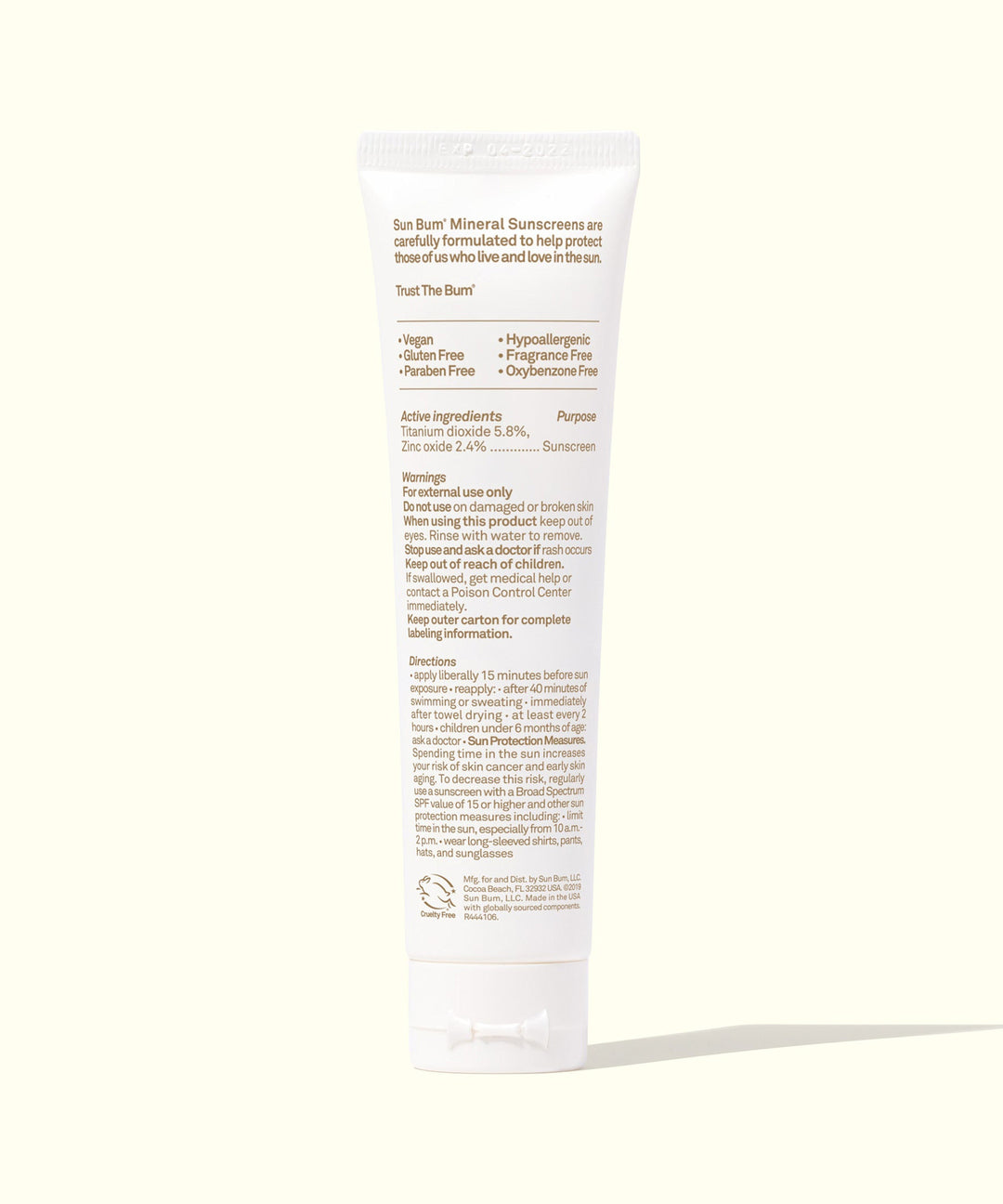 Sun Bum Mineral Spf 30 Face Tint 1.7 Oz