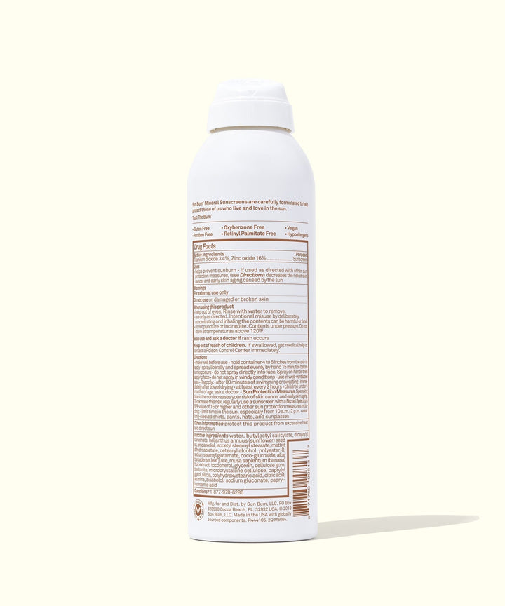 Sun Bum Mineral Spf 50 Spray 6 Oz