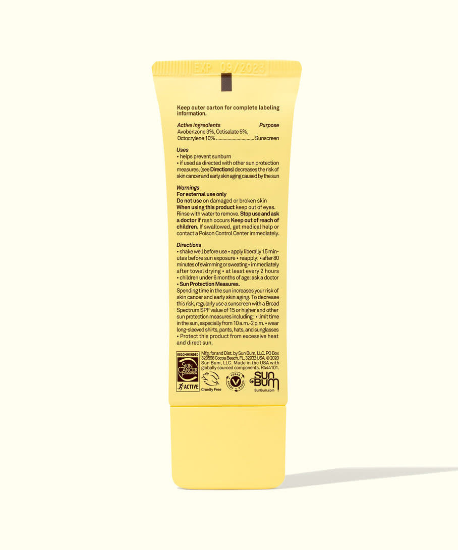 Sun Bum Original Glow Spf 30 Sunscreen Lotion 2 OZ