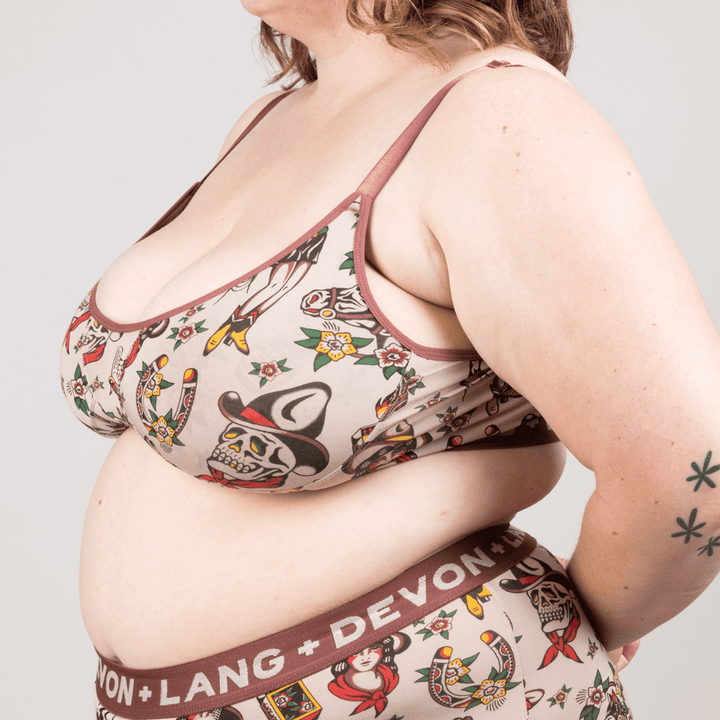 Devon + Lang Bria Bralette (Womens) | Vintage Outlaw