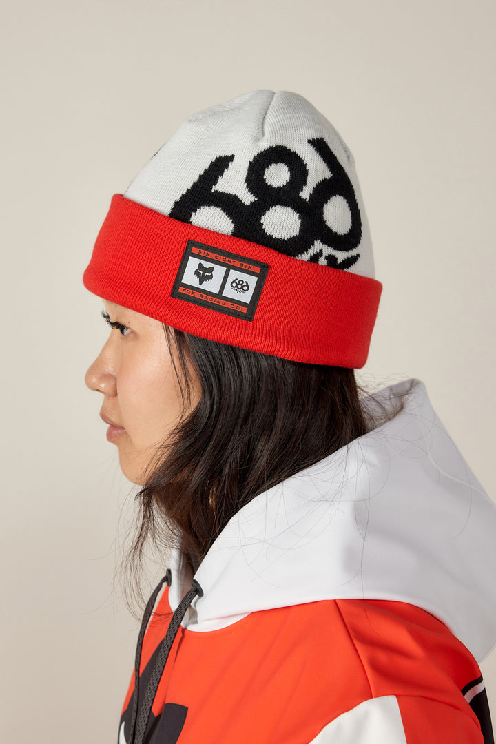 686 Fox Racing Cuff Beanie (Unisex) | Flare Colorblock