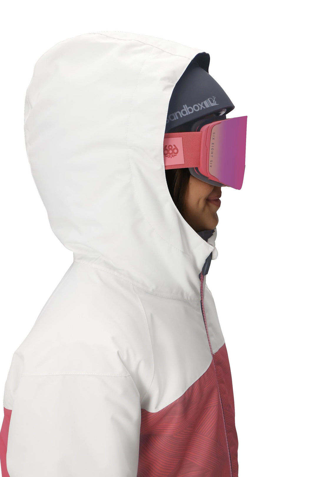 686 Athena Insulated Youth Snow Jacket 2026 | Rosewood Clrblk