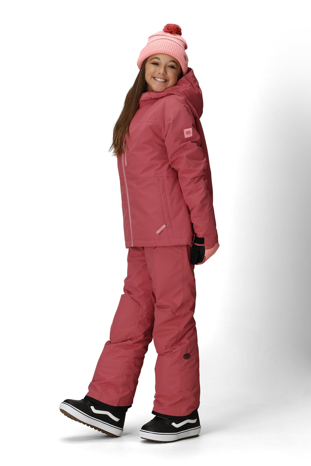 686 Hydra Insulated Youth Snow Jacket 2026 | Rosewood