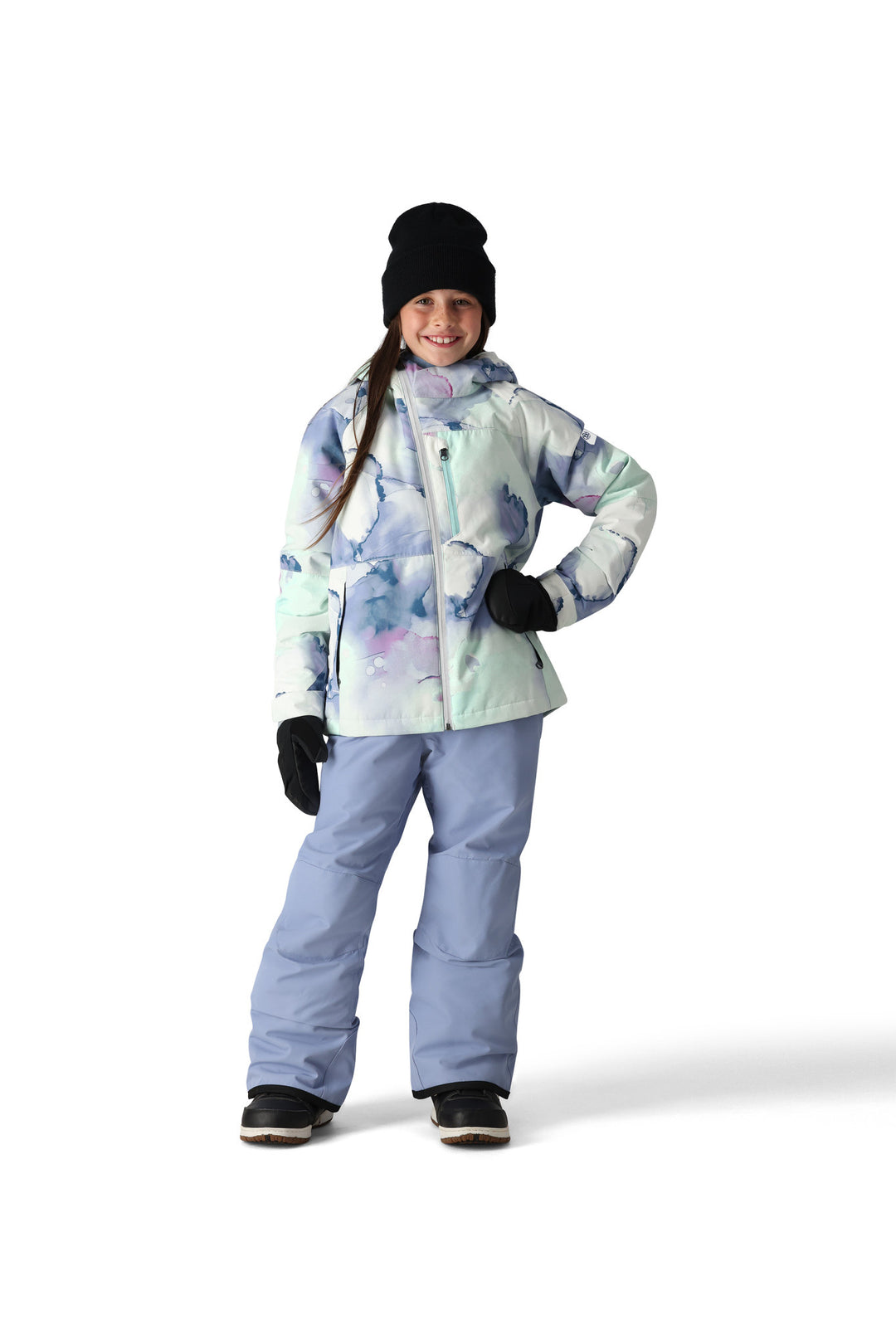 686 Hydra Insulated Youth Snow Jacket 2025 | Seaglass Ink