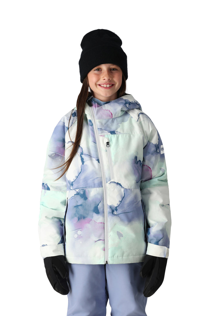686 Hydra Insulated Youth Snow Jacket 2025 | Seaglass Ink