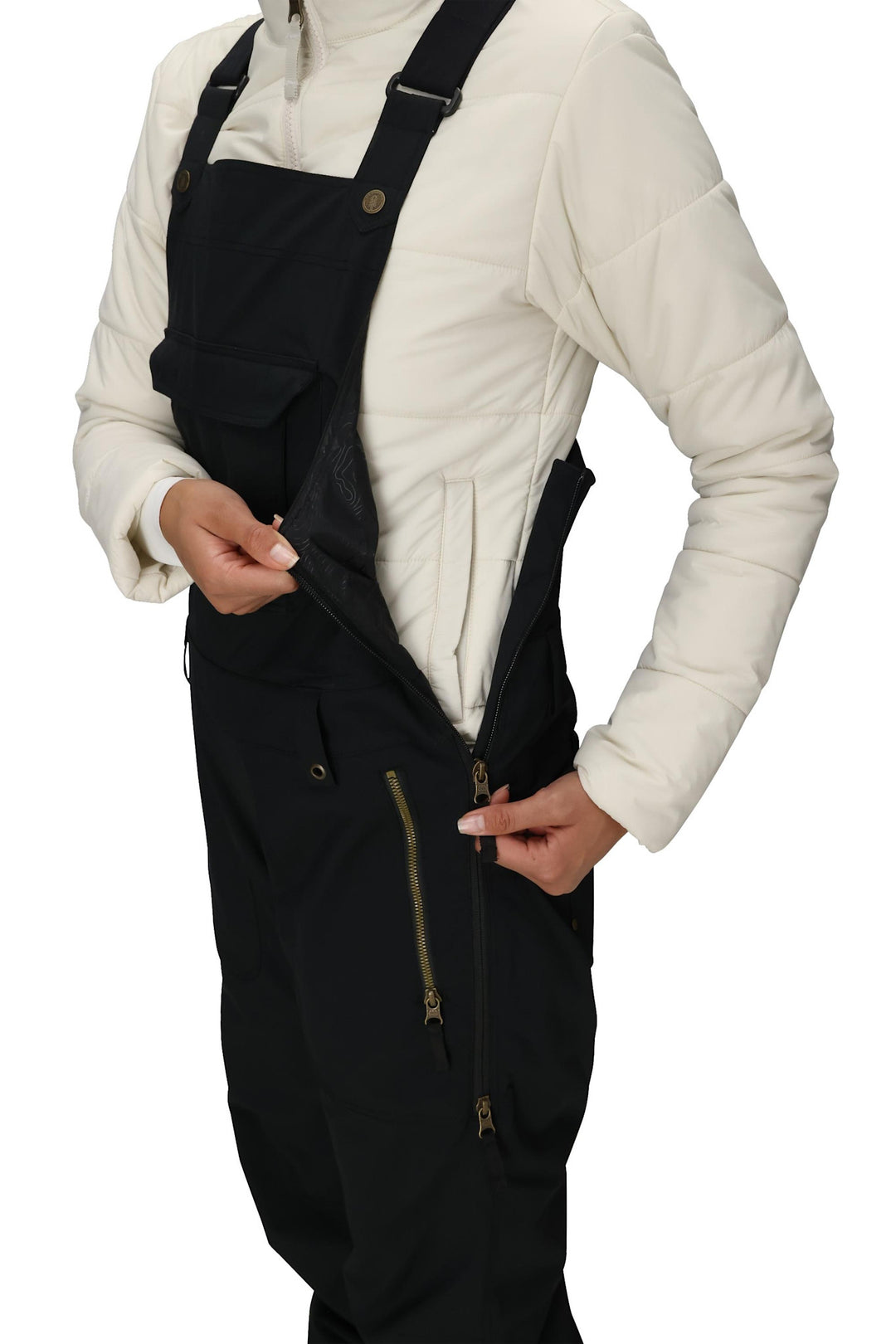 686 Womens Black Magic Insulated Bib