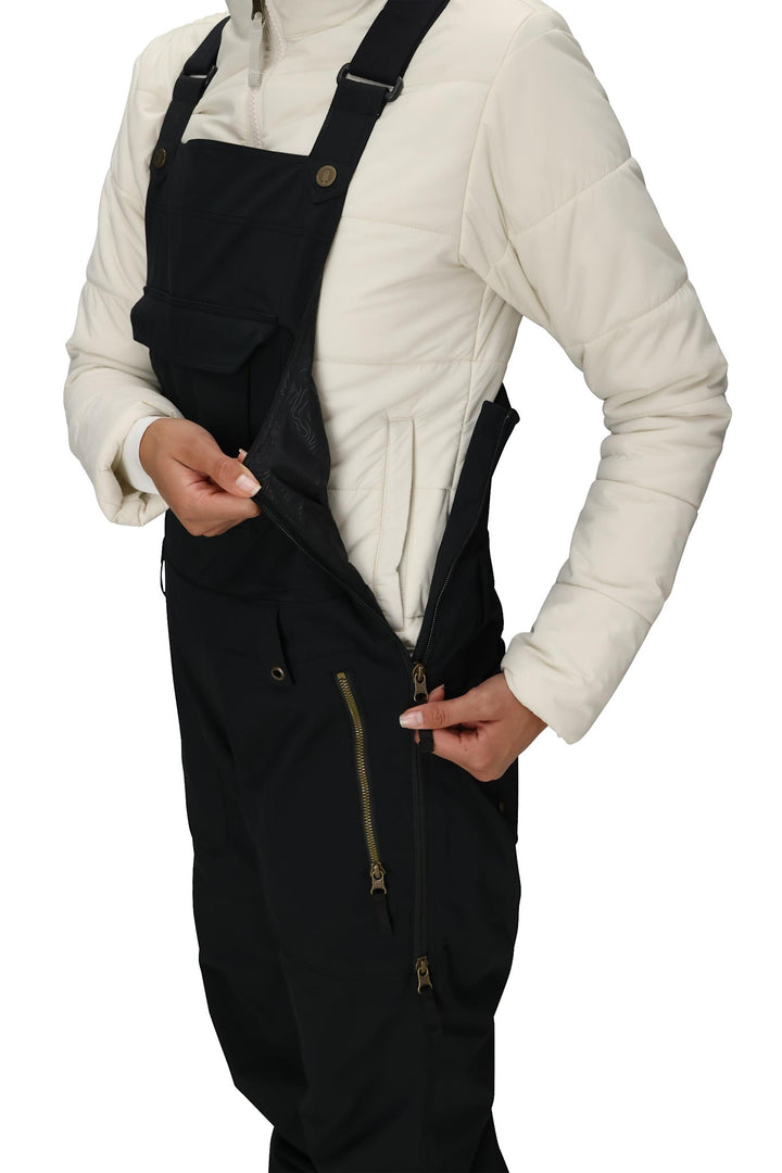 686 Womens Black Magic Insulated Bib