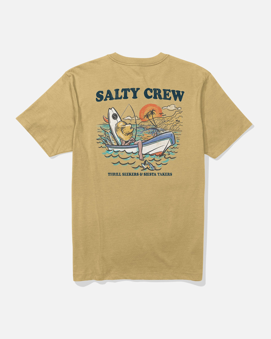 Salty Crew Down Time Short Sleeve Tee (Men&