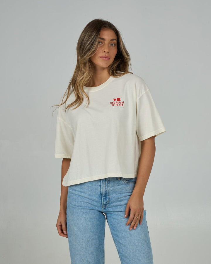 Salty Crew Fish Finder Skimmer Tee (Women&