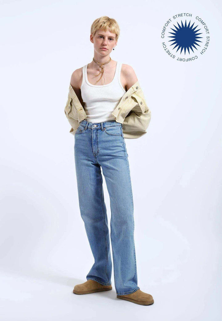 Dr. Denim Echo Denim (Womens) | Bay Blue Jay