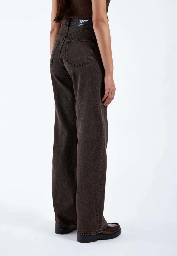Dr. Denim Echo Denim (Womens) | Tar Jet Brown