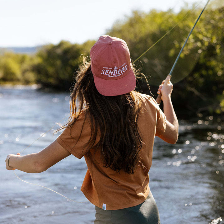 Sendero Logo Hat (Unisex) | Nautical Red