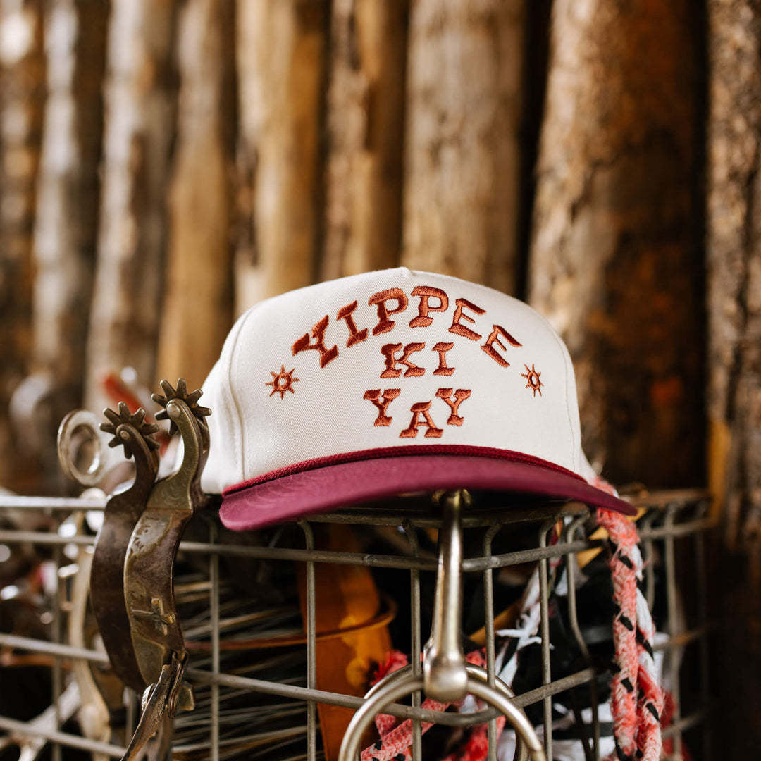 Sendero Yippee Ki Yay Hat (Unisex) | White