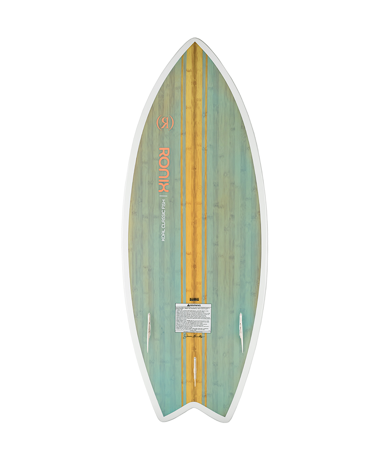Ronix Koal Fish Classic Surf 2026 (Womens) | Sea Glaze/White/Peach