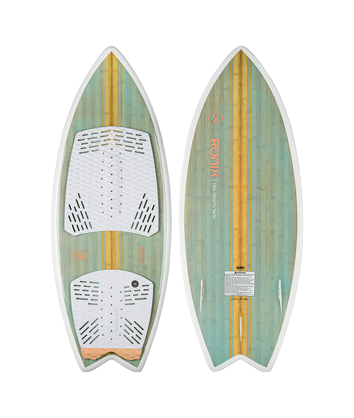 Ronix Koal Fish Classic Surf 2026 (Womens) | Sea Glaze/White/Peach