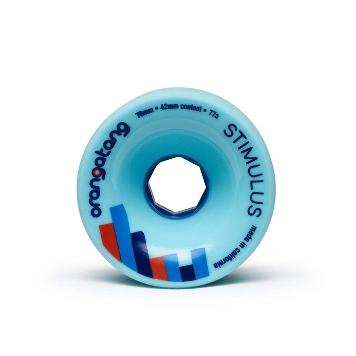Orangatang Stimulus Wheels | Blue 77A 70mm