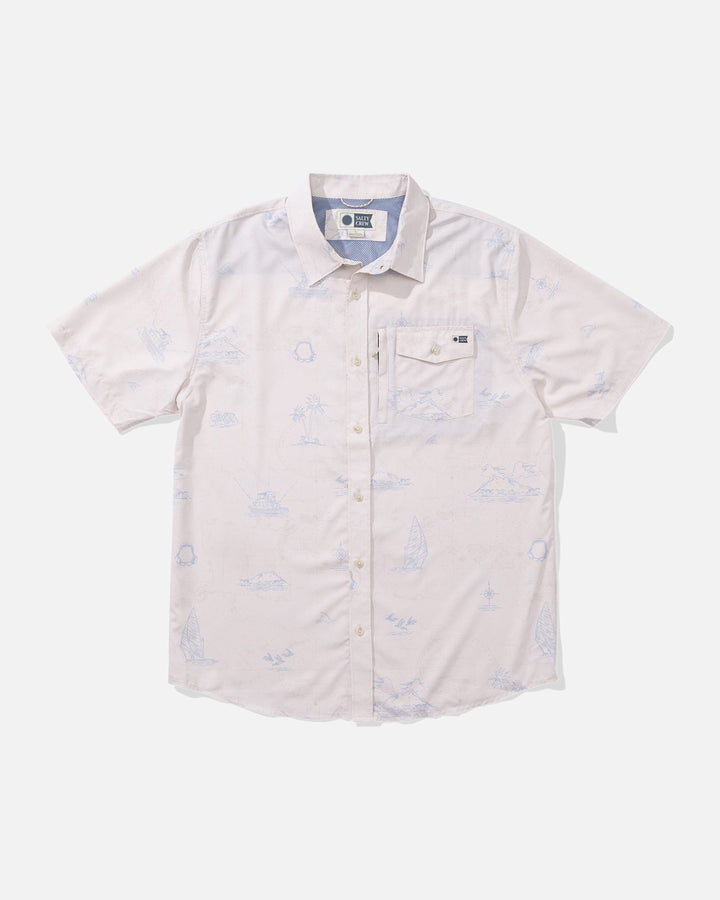 Salty Crew Helmsman Short Sleeve Tech Woven (Men&