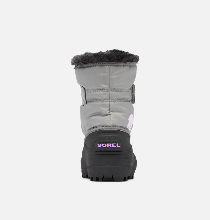 Sorel Snow Commander Boot 2025 (Toddler) | Chrome Grey/Euphoric Lilac