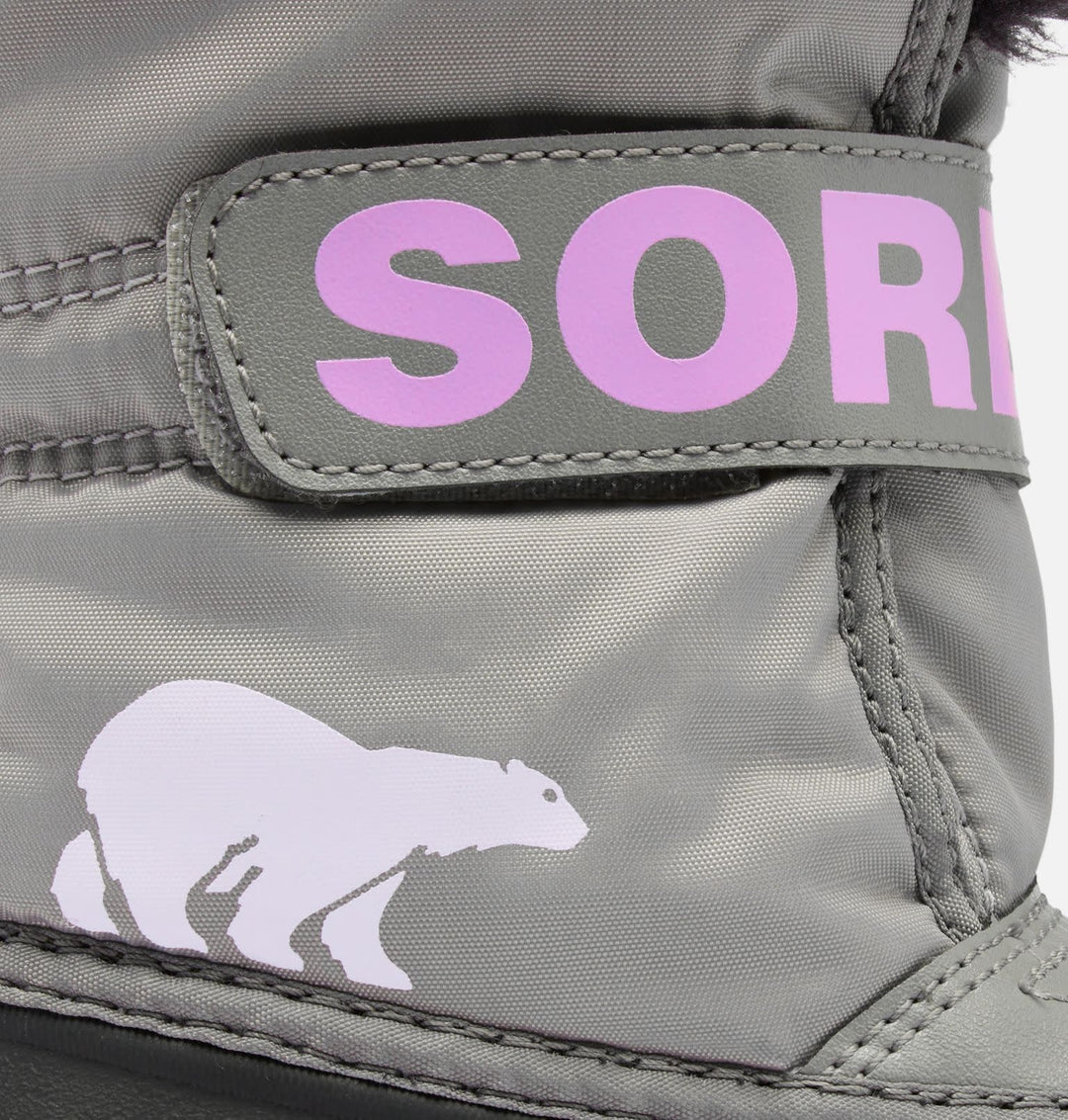 Sorel Snow Commander Boot 2025 (Toddler) | Chrome Grey/Euphoric Lilac