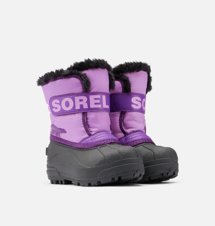 Sorel Snow Commander Boot (Toddler) 2026 | Gumdrop/Purple