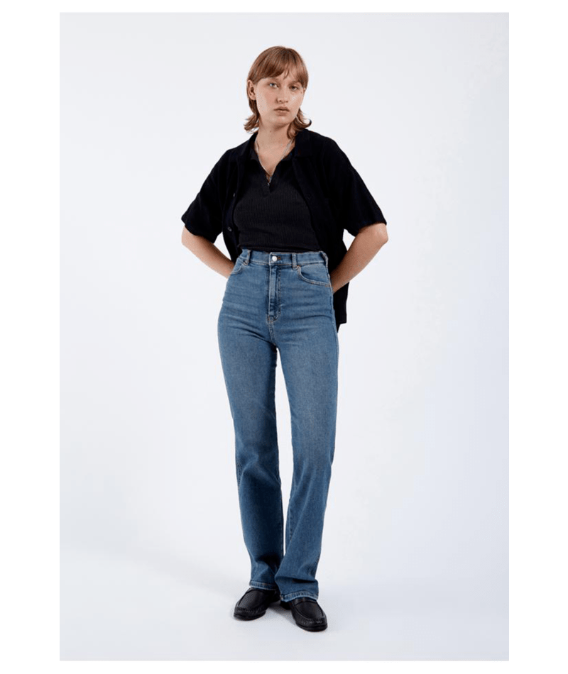 Dr. Denim Moxy Straight Denim (Womens) | Cape Mid Used Vintage