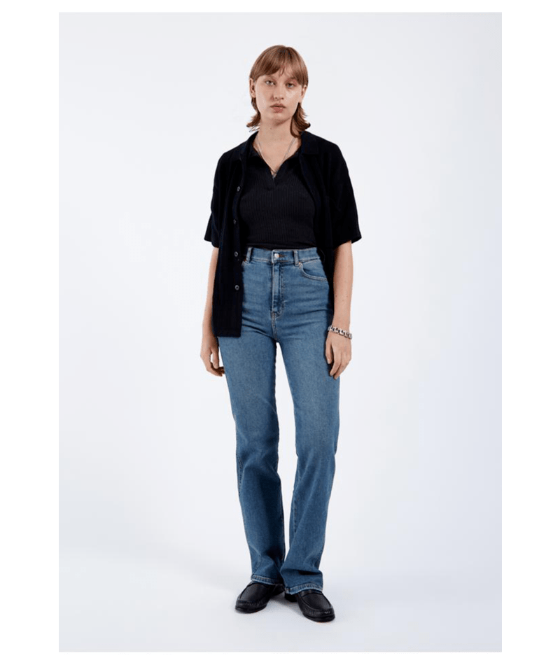 Dr. Denim Moxy Straight Denim (Womens) | Cape Mid Used Vintage
