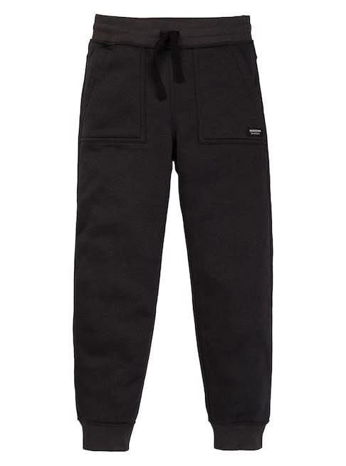 Burton Oak Fleece Pants 2026 (Youth) | True Black Heather
