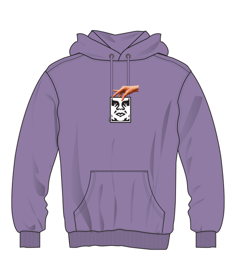 Obey Chainy Prem Hood Fleece (Women&