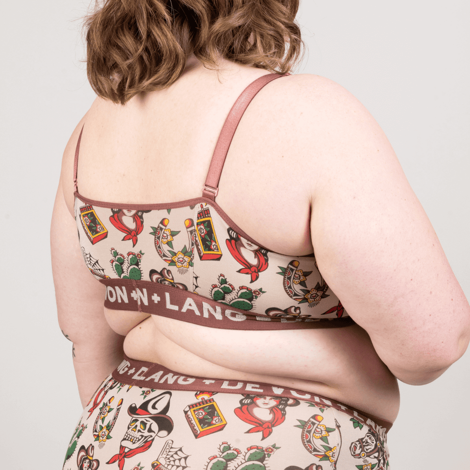 Devon + Lang Bria Bralette (Womens) | Vintage Outlaw