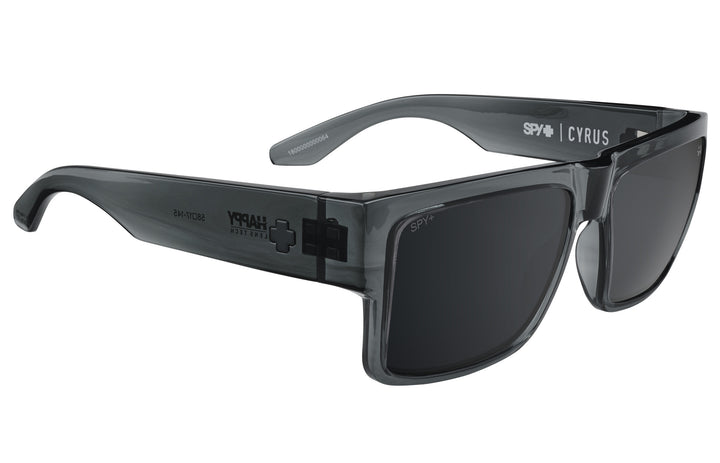 Spy Cyrus Translucent Gunmetal | Happy Gray Gunmetal Spectra Mirror