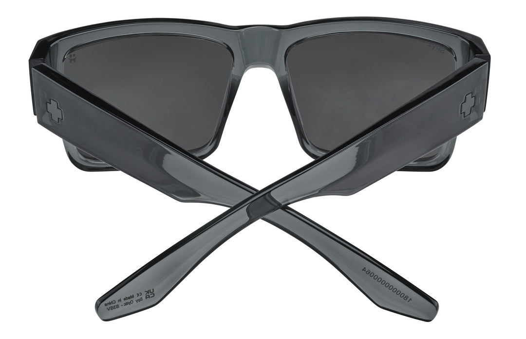 Spy Cyrus Translucent Gunmetal | Happy Gray Gunmetal Spectra Mirror
