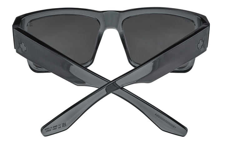 Spy Cyrus Translucent Gunmetal | Happy Gray Gunmetal Spectra Mirror