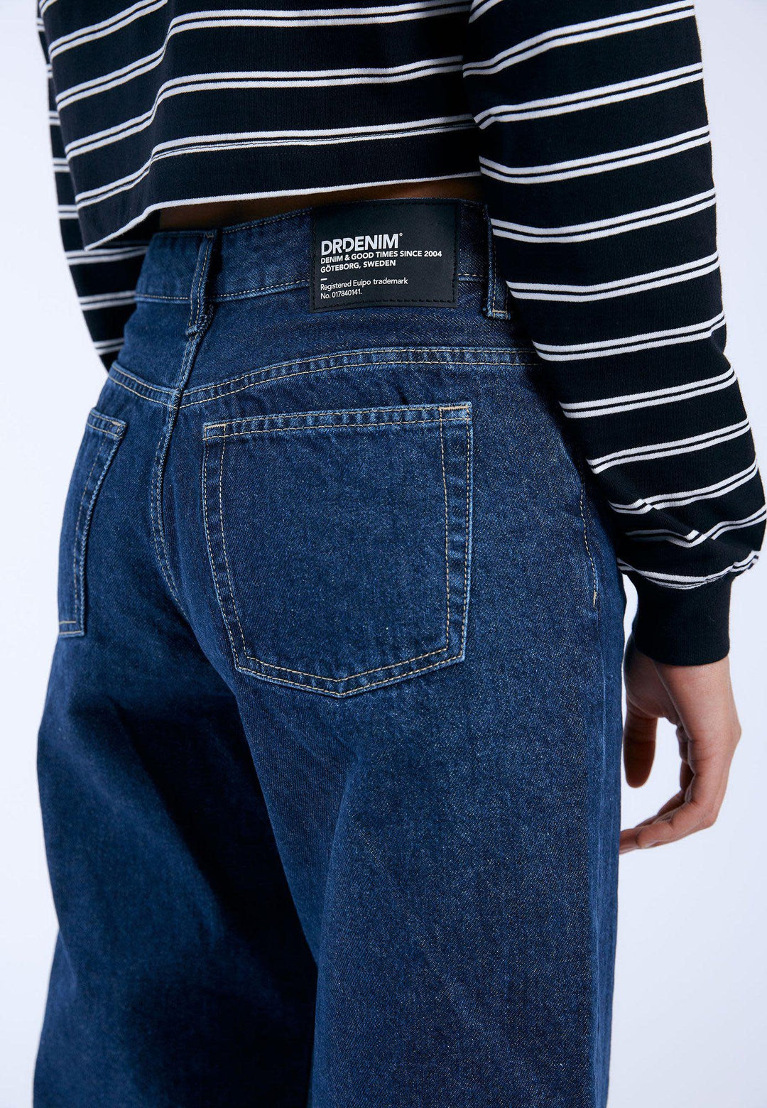 Dr. Denim Hill Denim (Womens) | Pebble Dark Retro