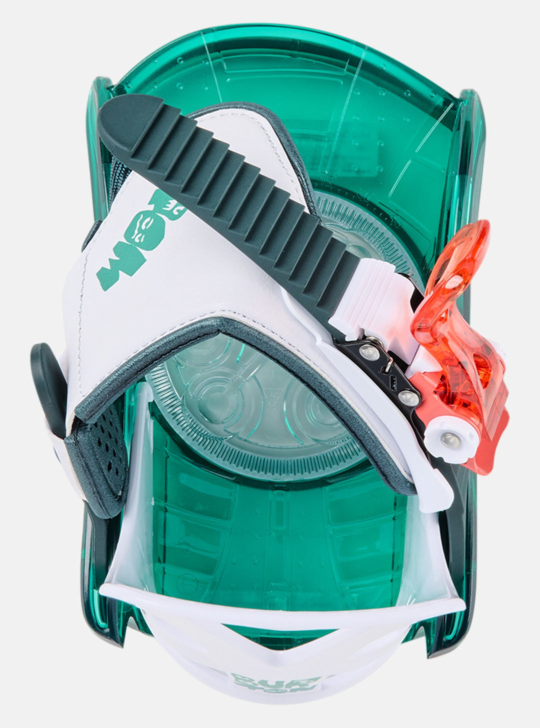 Burton Mini Grom Disc Youth Snowboard Bindings 2026 | Green/Multi