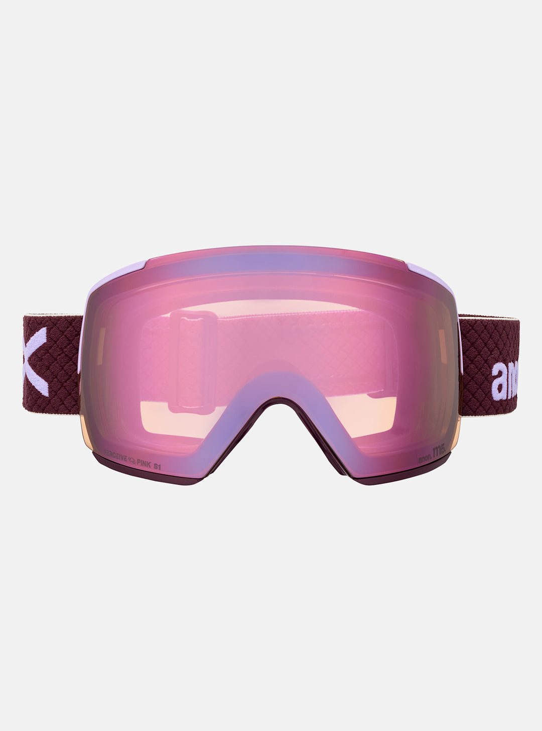 Anon M5 Goggles 2026 | Deep Cherry/Perceive Cloudy Pink