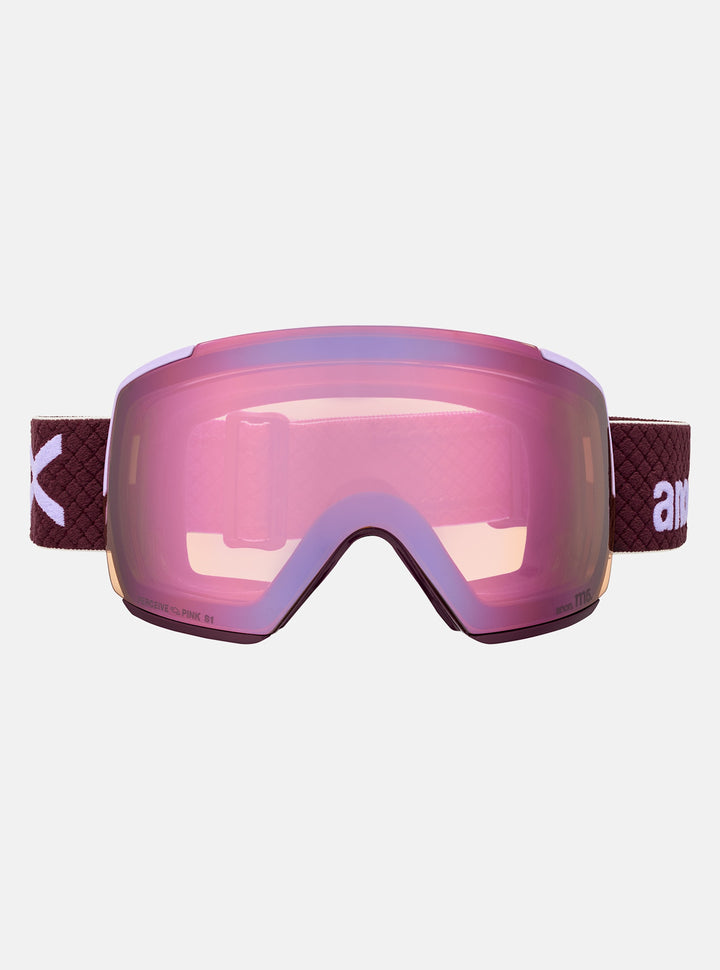 Anon M5 Goggles 2026 | Deep Cherry/Perceive Cloudy Pink