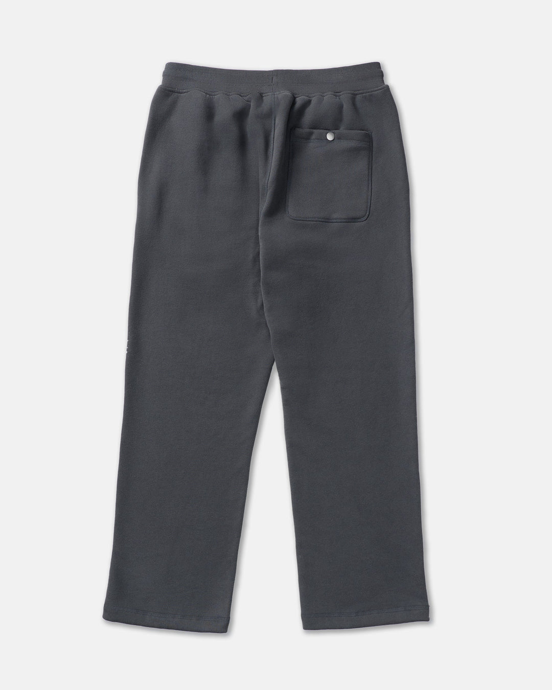 RVCA Men’s Essential Fleece Pant in Pirate Black, back product view