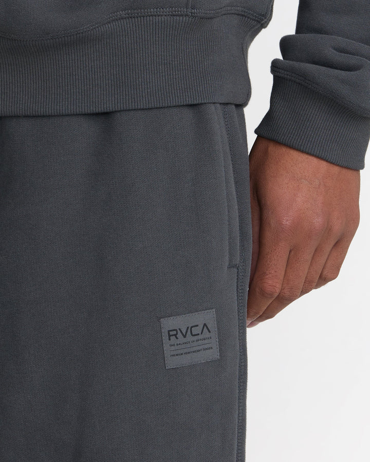 RVCA Men’s Essential Fleece Pant in Pirate Black, additional product detail