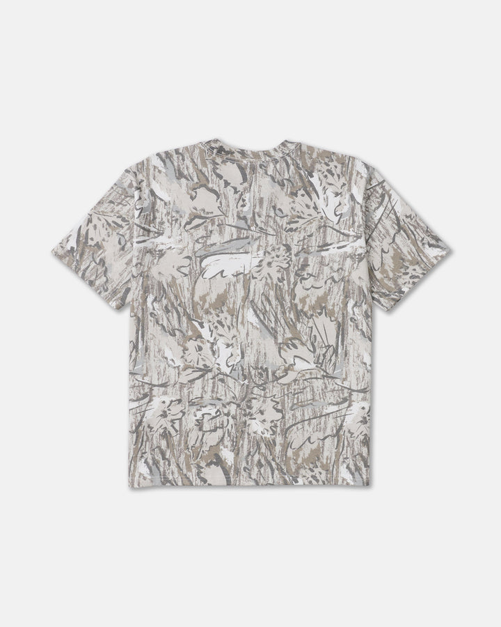 RVCA Men’s Americana Pocket Label Ss in Camo, back product view