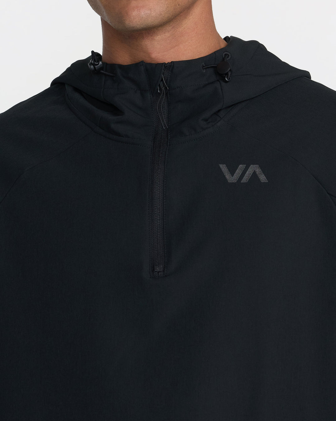 RVCA Men’s Canyon Ls Hood in Black, additional product detail