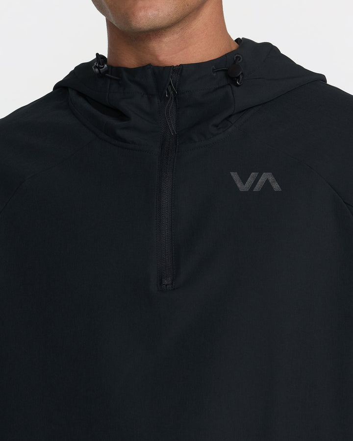 RVCA Men’s Canyon Ls Hood in Black, additional product detail