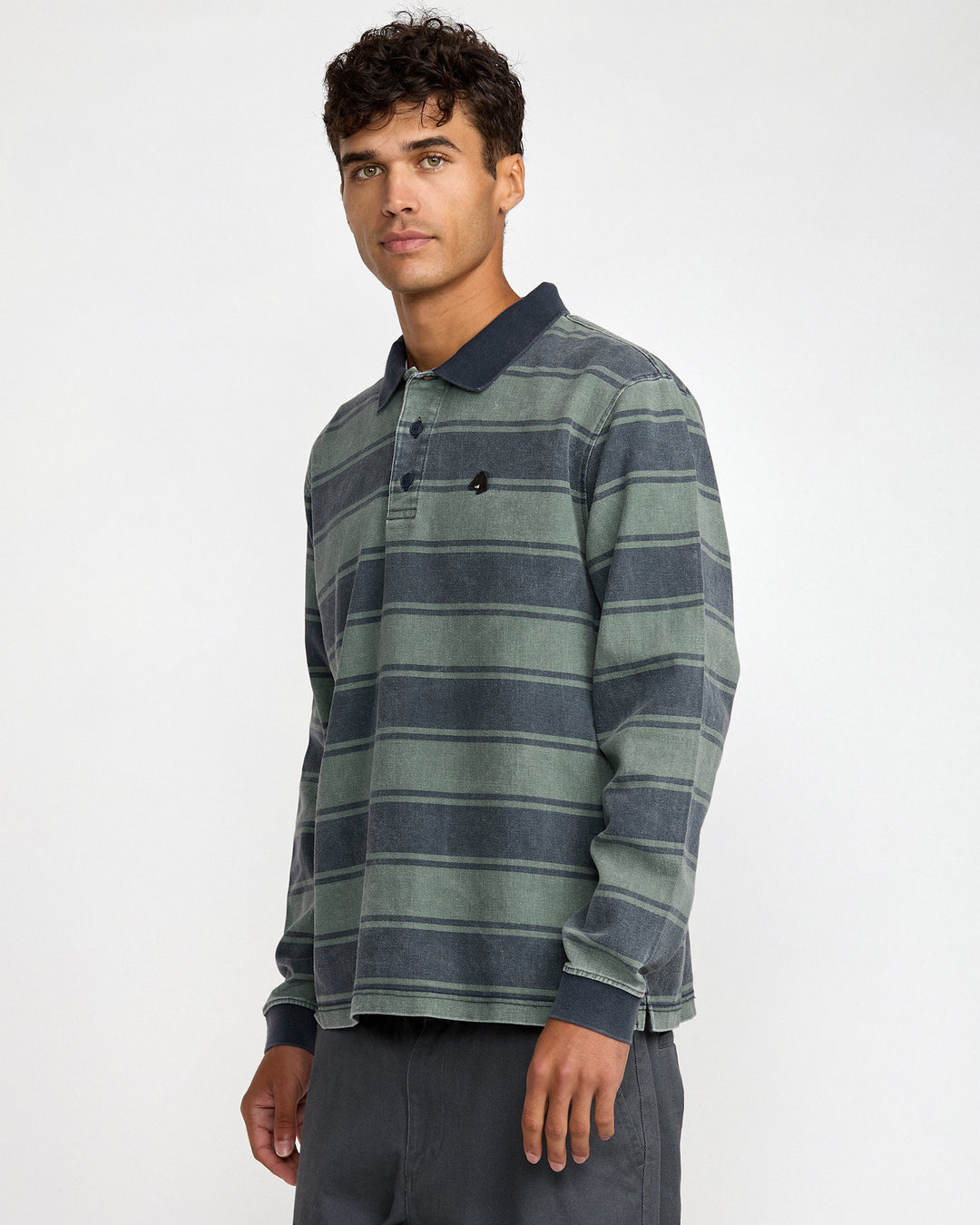 RVCA KSL Long Sleeve Polo (Men&