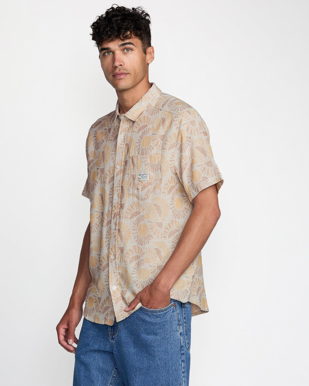 RVCA Exotica Ii Short Sleeve (Men&
