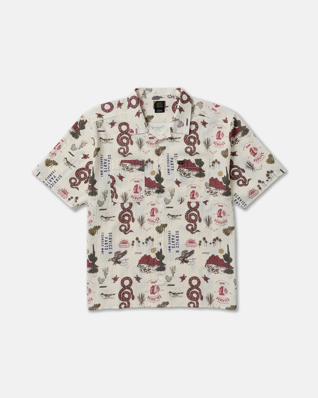 RVCA Wasteland Short Sleeve (Men&