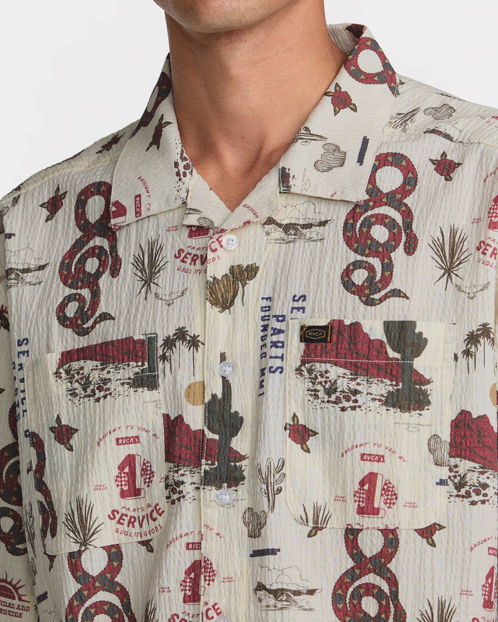 RVCA Wasteland Short Sleeve (Men&