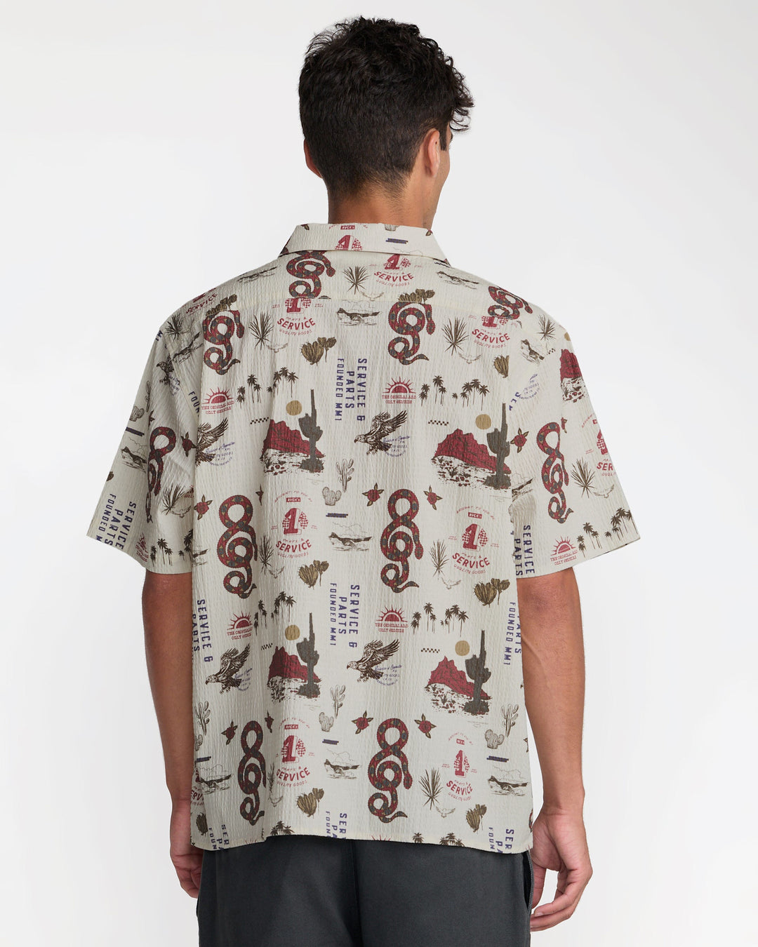 RVCA Wasteland Short Sleeve (Men&
